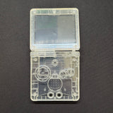 Game Boy Advance SP Full Replacement Shell Kit – Transparent Clear Housing with Buttons
