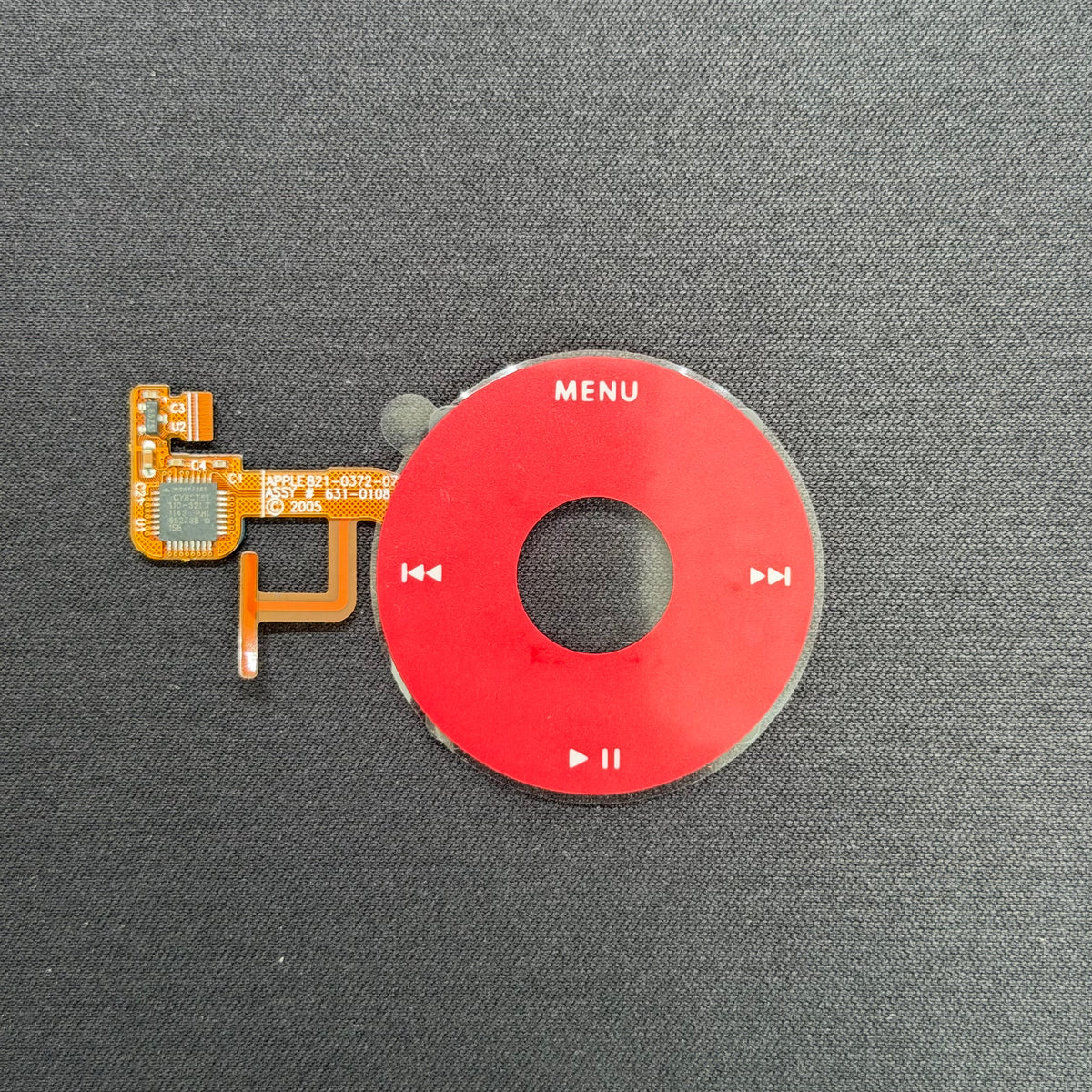 Red Click Wheel Replacement – For iPod Video 5th / 5.5 Generation