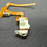 White Hold Switch & Headphone Jack Assembly – For Thick Backed iPods
