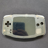 Game Boy Advance GBA Hispeedido V5 Laminated IPS LCD Drop-In Shell Kit + 1800mAh USB-C Battery - Transparent Black