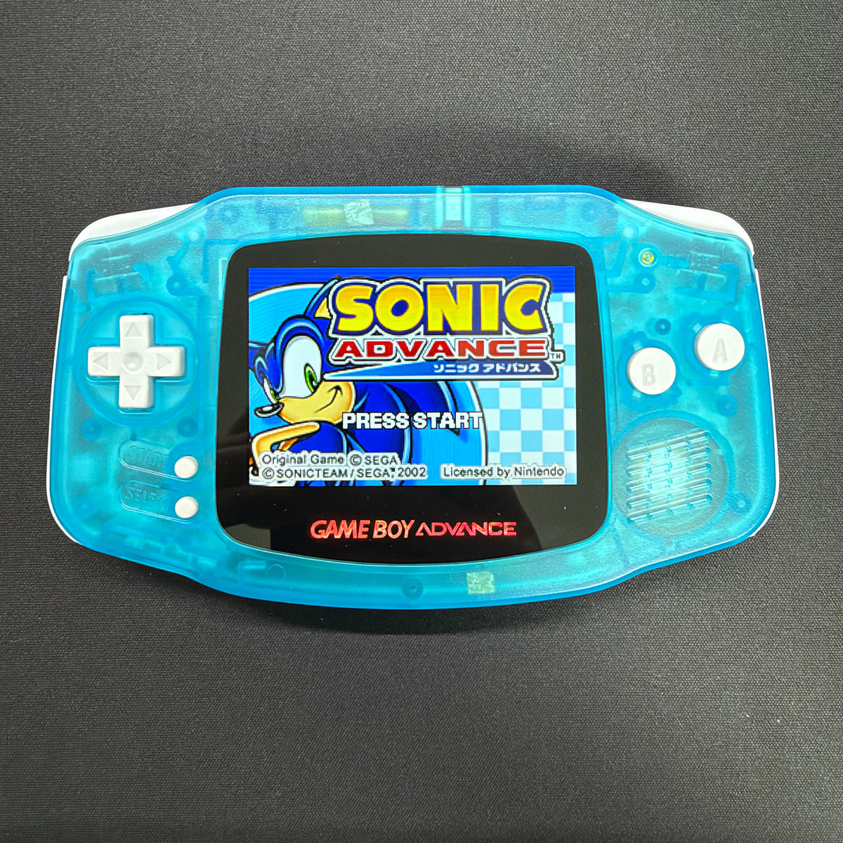 Nintendo Game Boy Advance - Transparent Blue