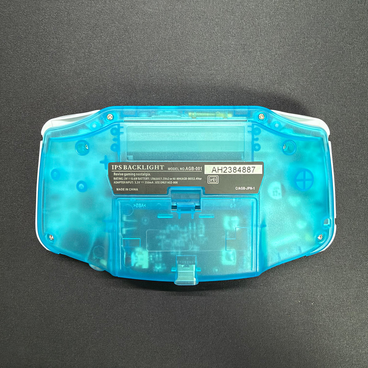 Nintendo Game Boy Advance - Transparent Blue