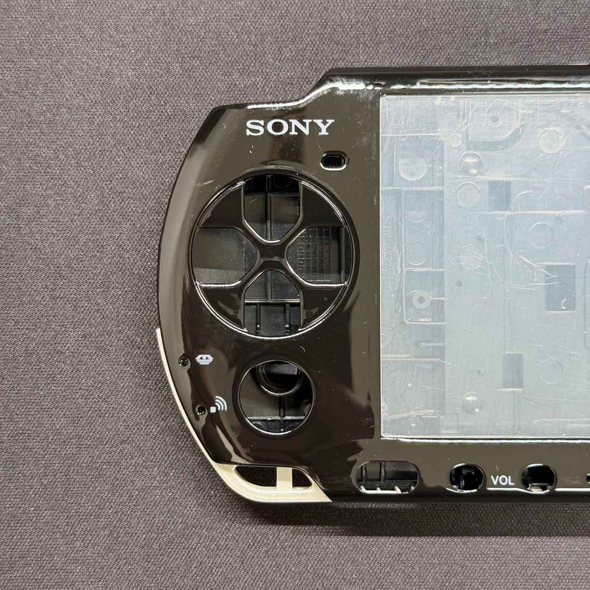 Premium PSP 3000 Full Replacement Shell Kit – Black Housing with Buttons
