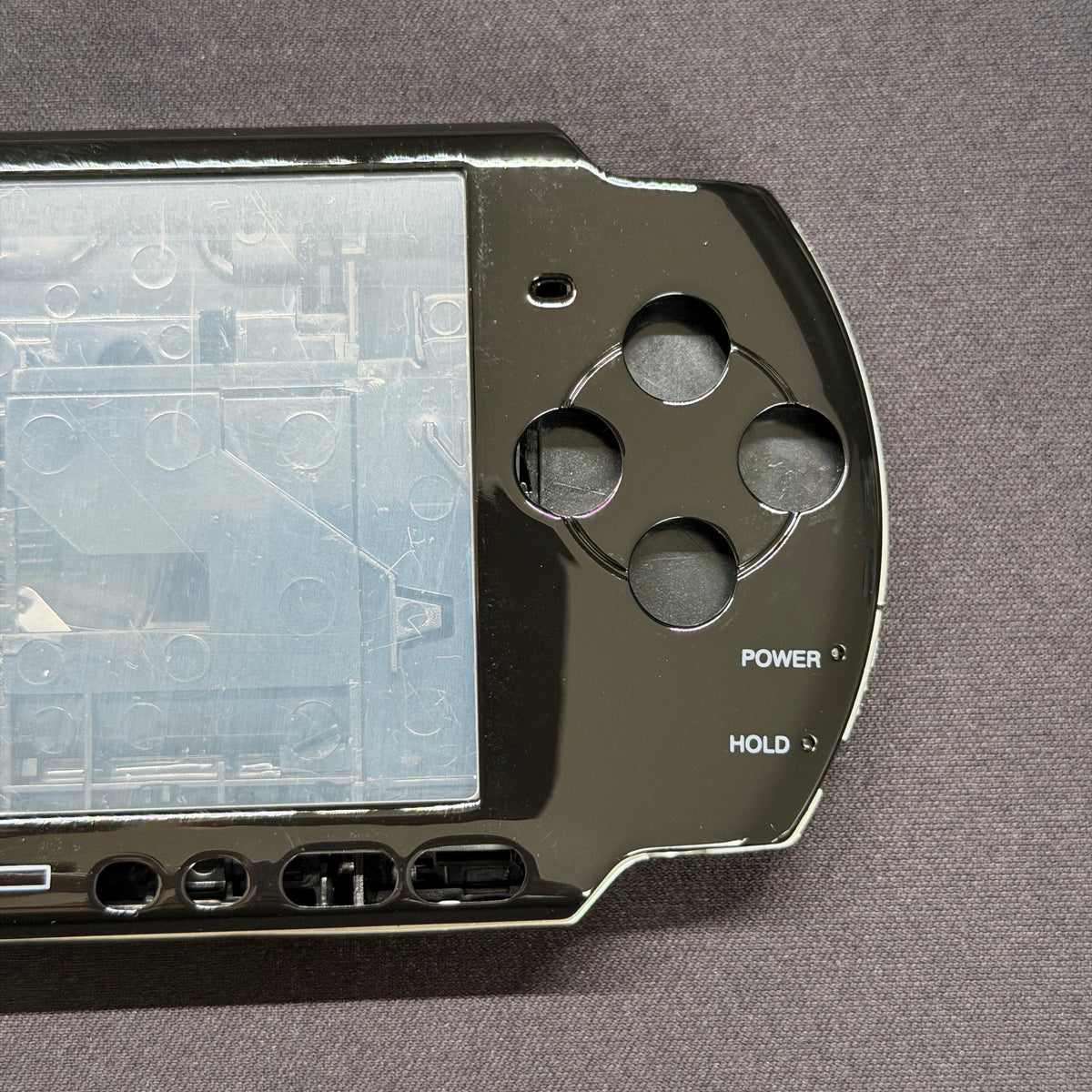 Premium PSP 3000 Full Replacement Shell Kit – Black Housing with Buttons