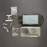 Premium PSP 3000 Full Replacement Shell Kit – Black Housing with Buttons