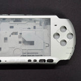 Premium PSP 3000 Full Replacement Shell Kit – Silver Housing with Buttons