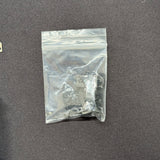 Game Boy Advance SP Full Replacement Shell Kit – Blue Glitter Housing with Buttons