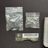 Game Boy Advance SP Full Replacement Shell Kit – Clear Glitter Housing with Buttons