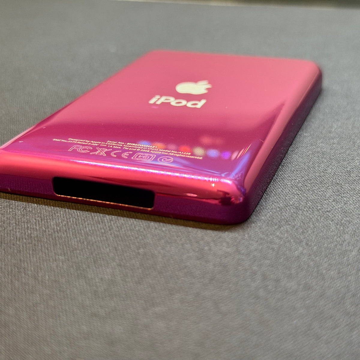Pink Thin Back Housing – For iPod Classic / Video