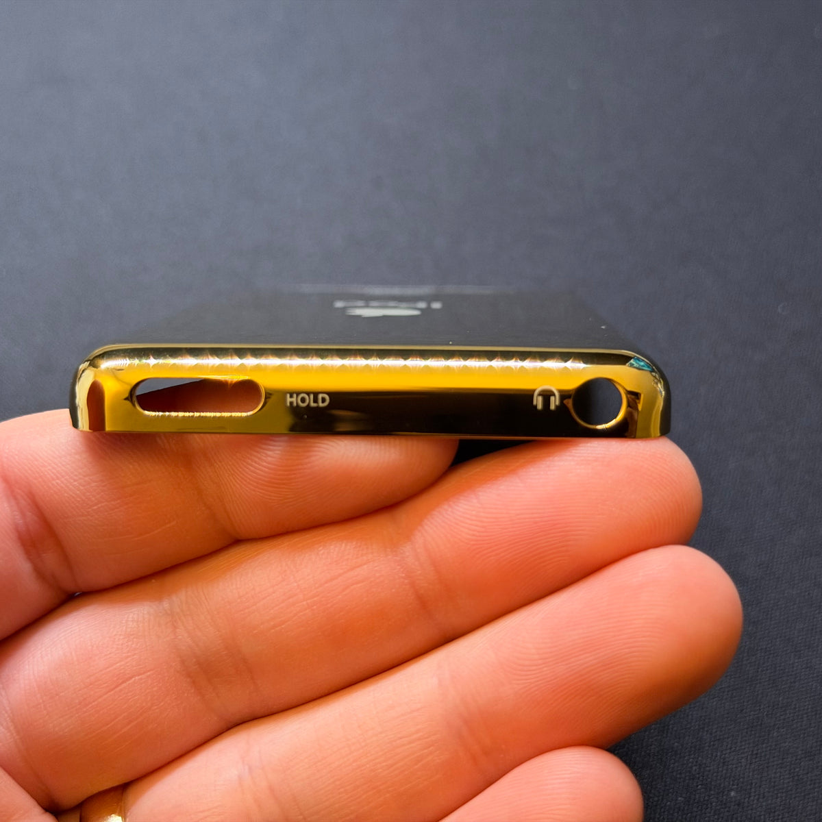 Gold Thin Back Housing – For iPod Classic / Video