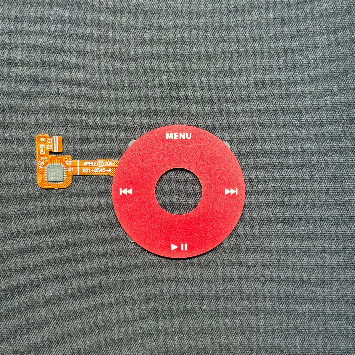 Red Click Wheel Replacement – For iPod Classic 6th / 7th Generation