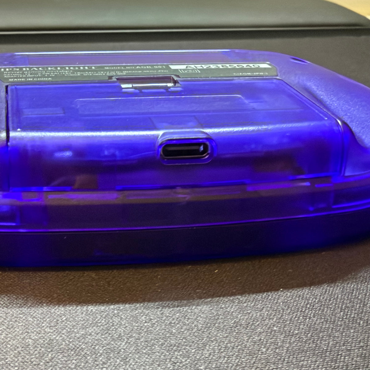Nintendo Game Boy Advance - Transparent Purple