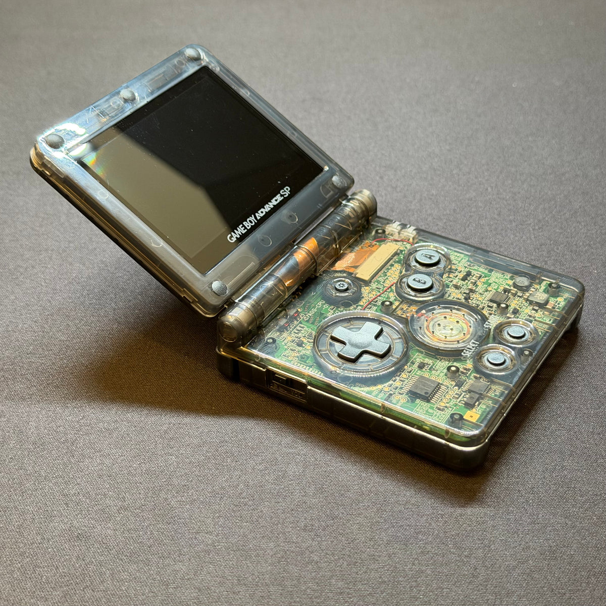 Nintendo Game Boy Advance SP – Transparent Black