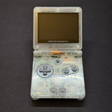 Nintendo Game Boy Advance SP – Transparent Clear Glitter