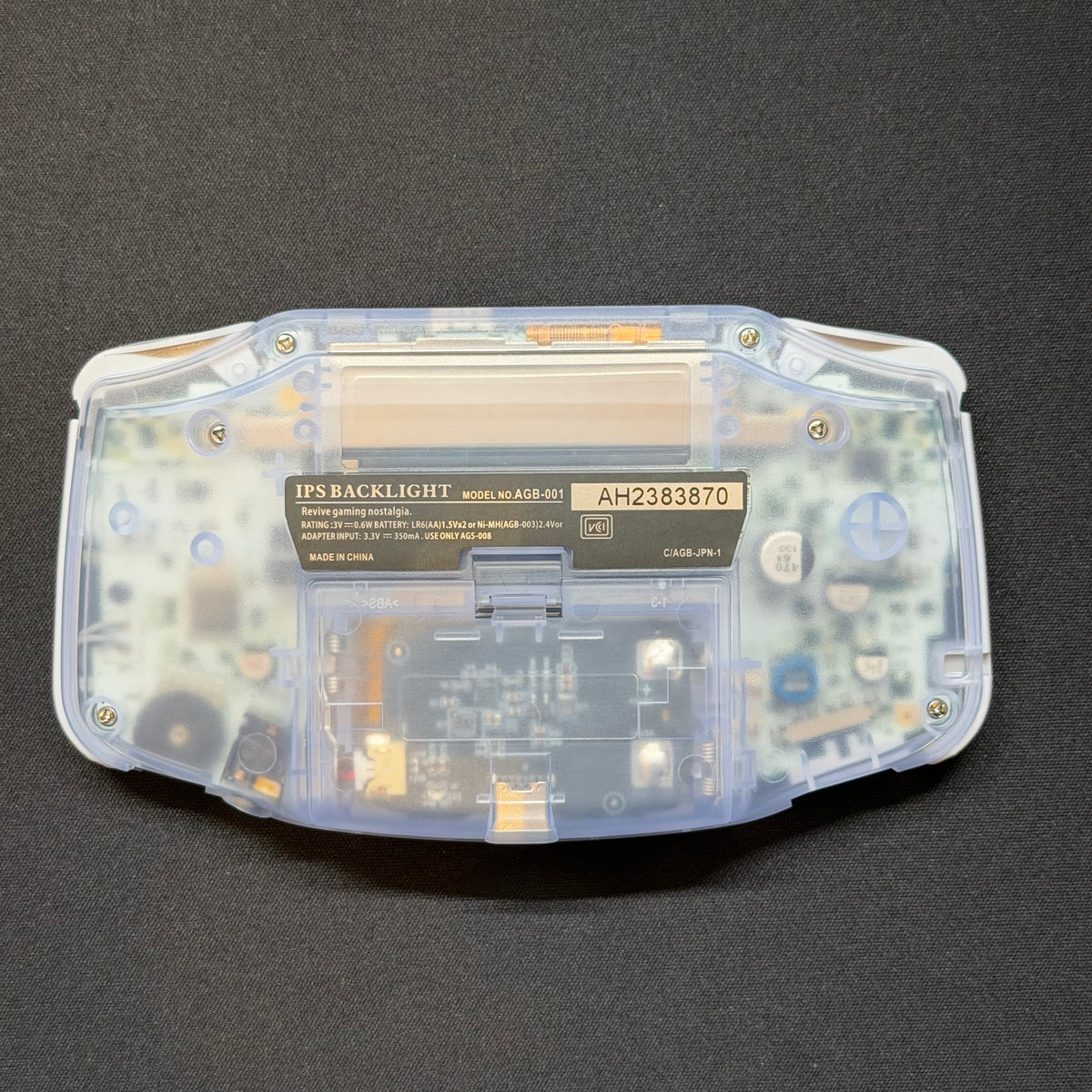 Nintendo Game Boy Advance - Crystal Ice