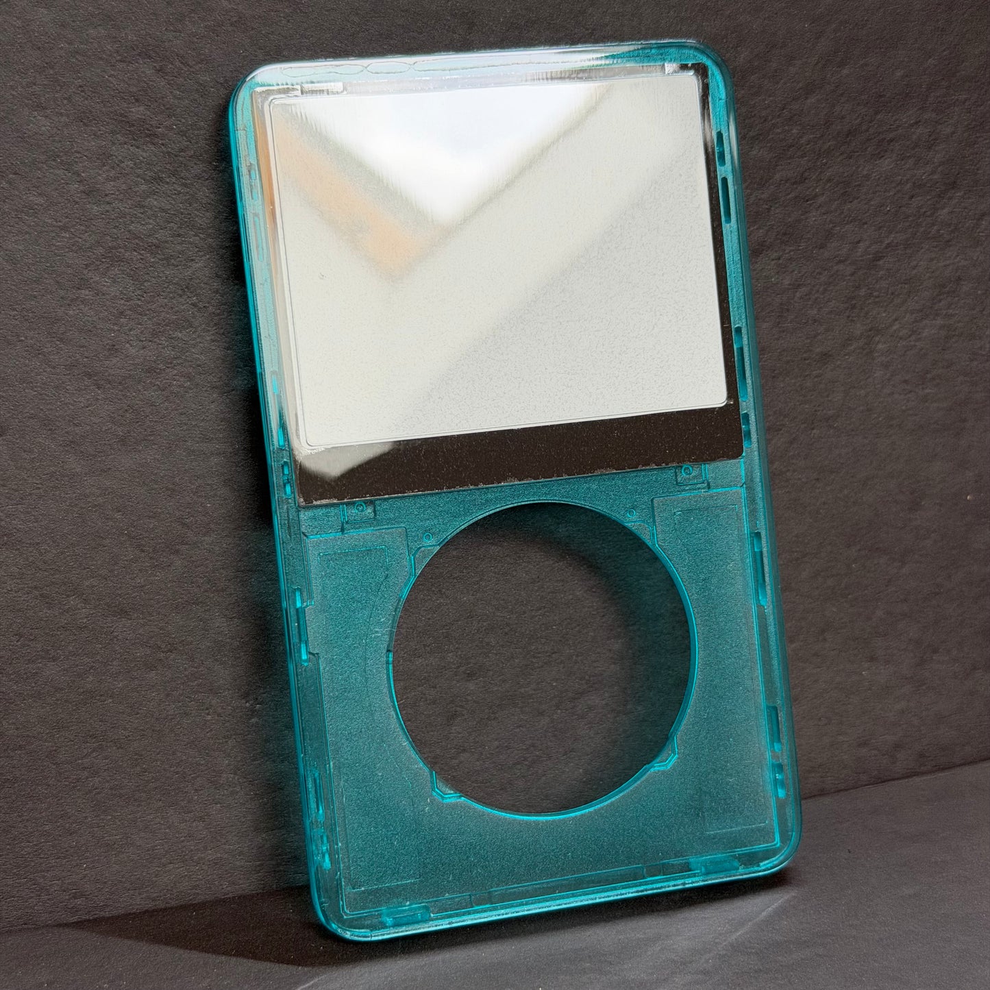Transparent Blue Front Housing – For iPod Video 5th / 5.5 Gen (Clear Shell)