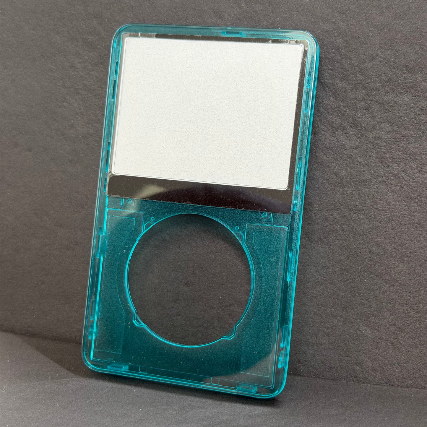Transparent Blue Front Housing – For iPod Video 5th / 5.5 Gen (Clear Shell)