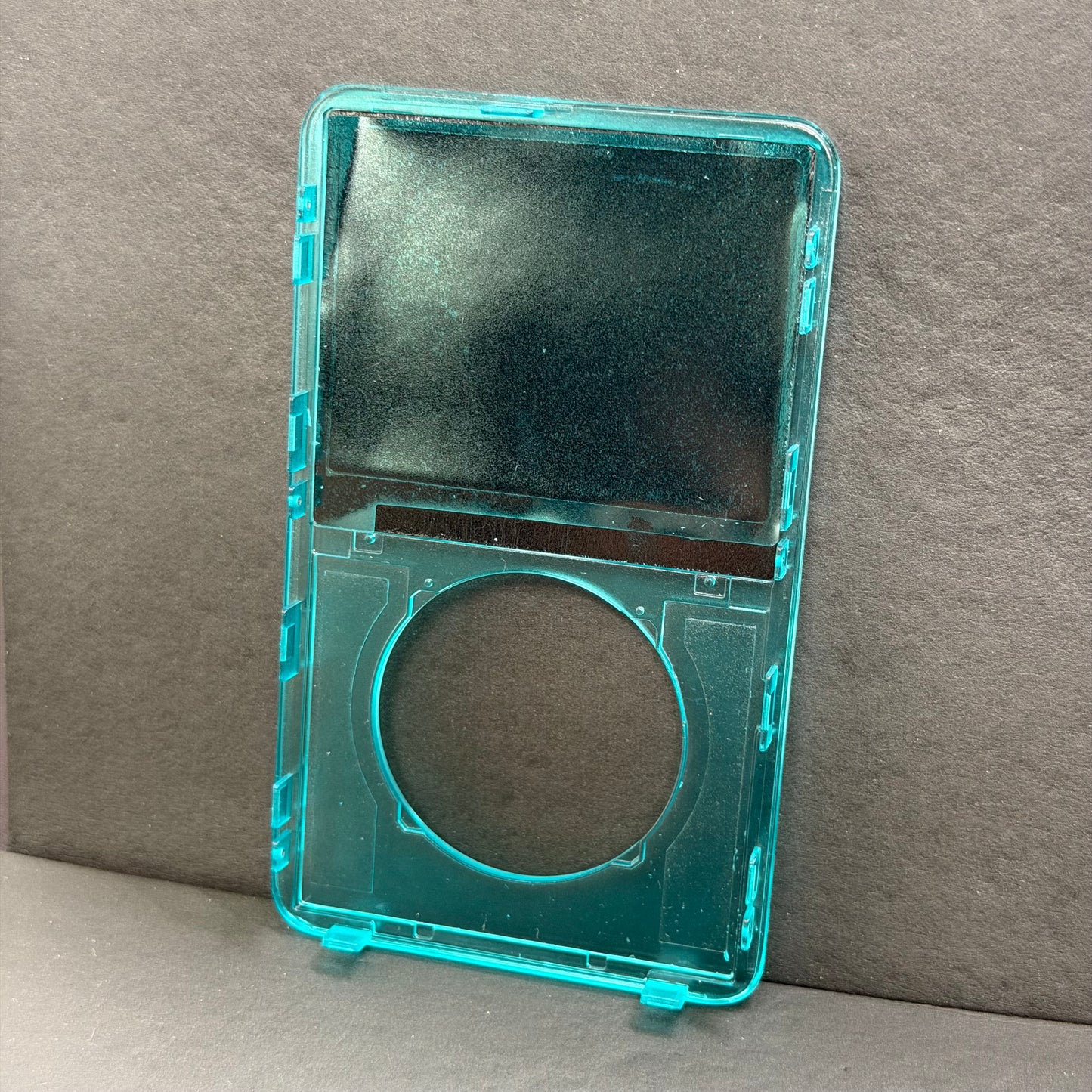 Transparent Blue Front Housing – For iPod Video 5th / 5.5 Gen (Clear Shell)