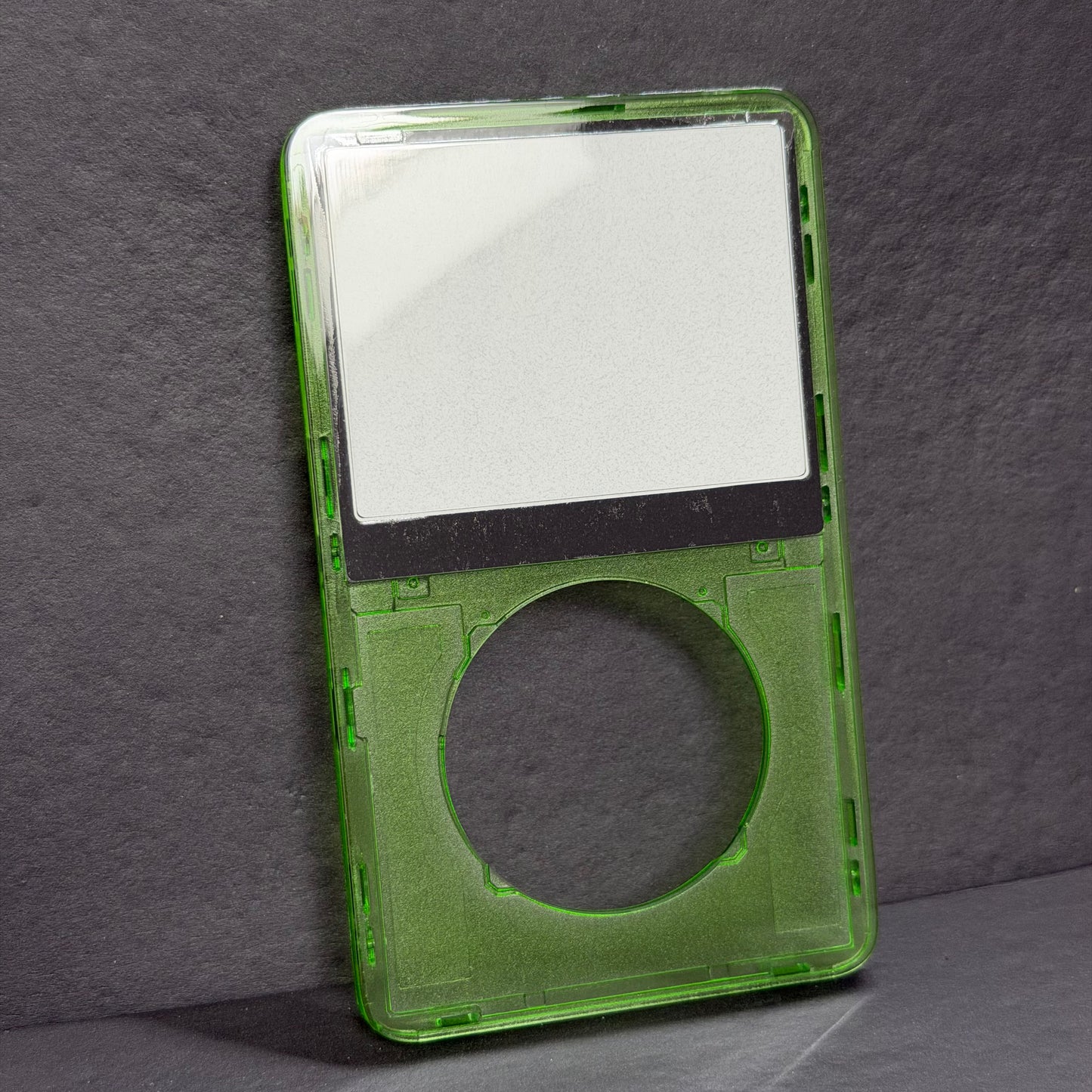 Transparent Green Front Housing – For iPod Video 5th / 5.5 Gen (Clear Shell)