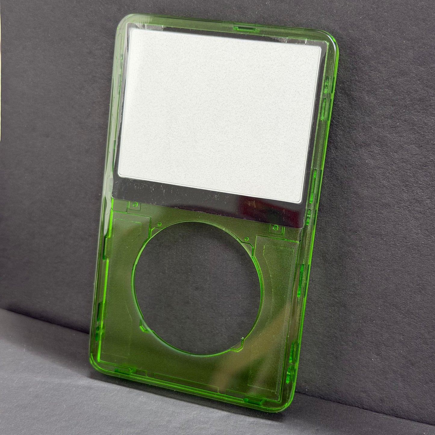 Transparent Green Front Housing – For iPod Video 5th / 5.5 Gen (Clear Shell)