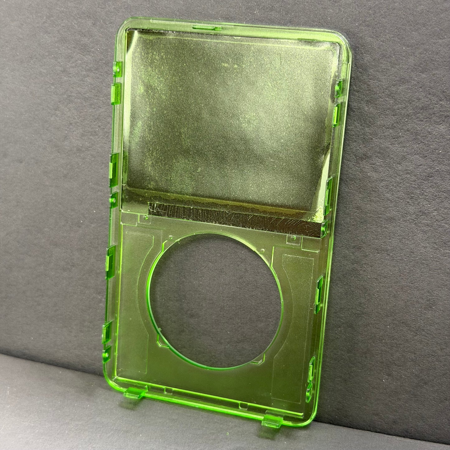 Transparent Green Front Housing – For iPod Video 5th / 5.5 Gen (Clear Shell)