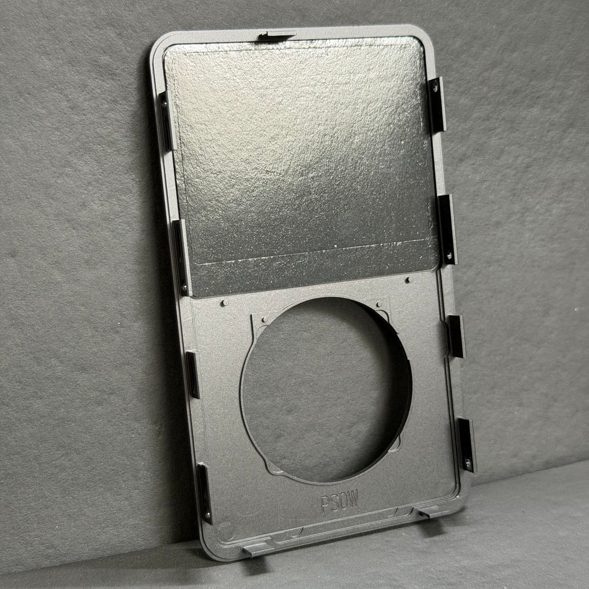 Black Front Housing – For iPod Classic 6th / 7th Gen