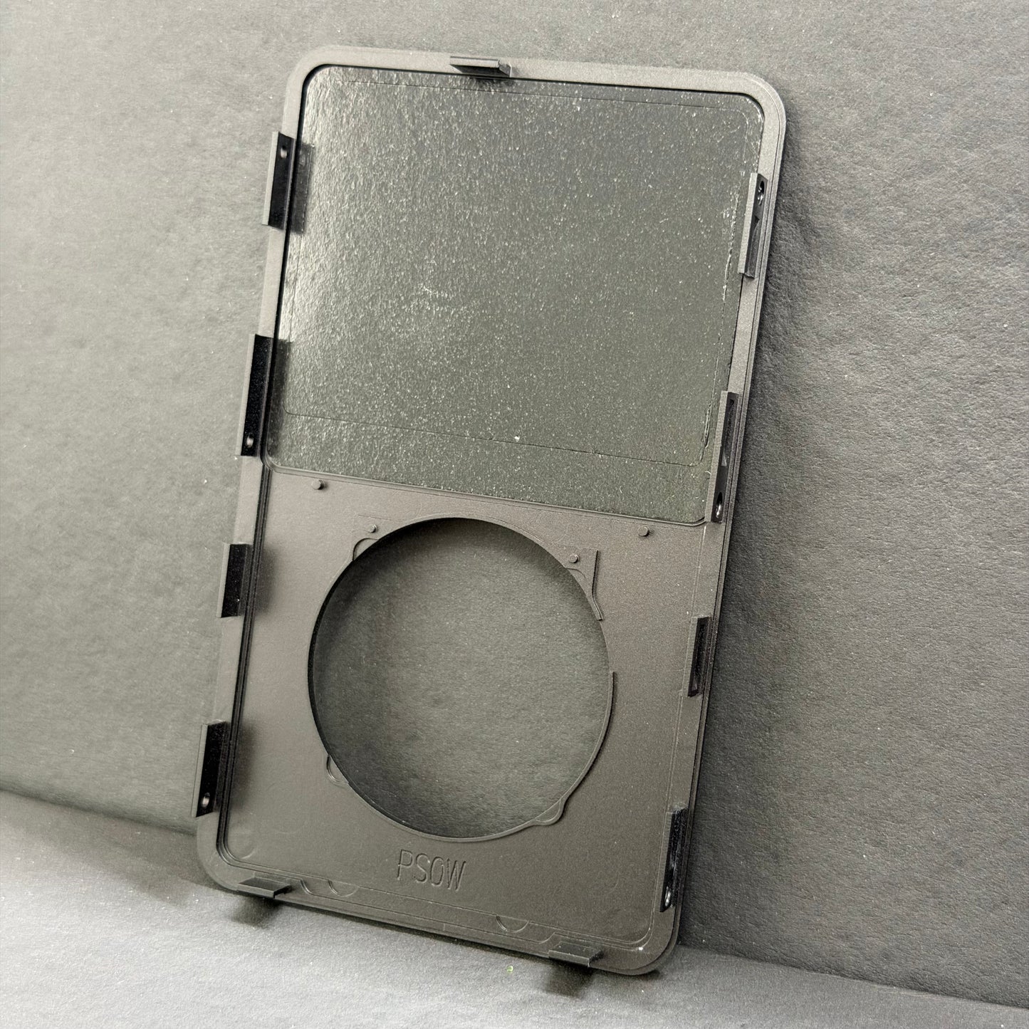 Black Front Housing – For iPod Classic 6th / 7th Gen