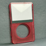 Transparent Red Front Housing – For iPod Video 5th / 5.5 Gen (Clear Shell)