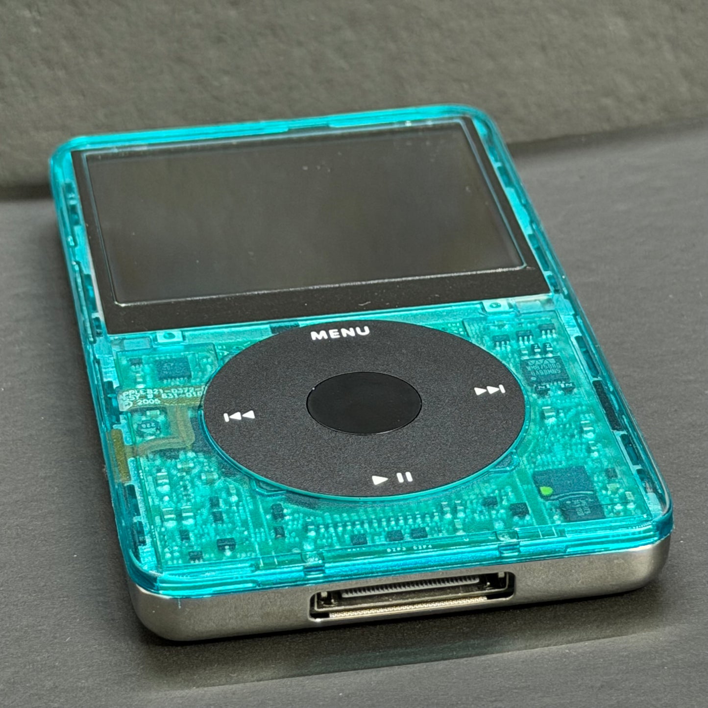Apple iPod Video 5th Gen - Transparent Blue