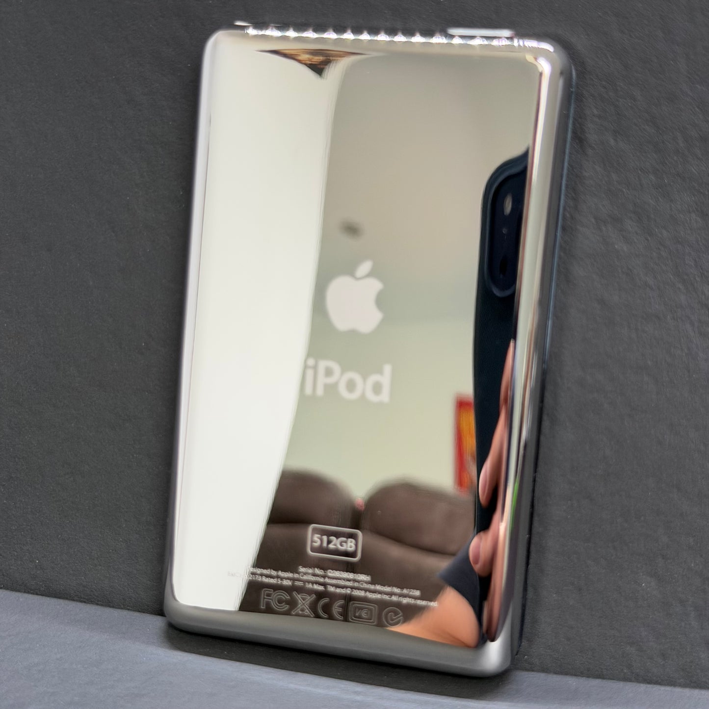 Apple iPod Video 5th Gen - Transparent Black