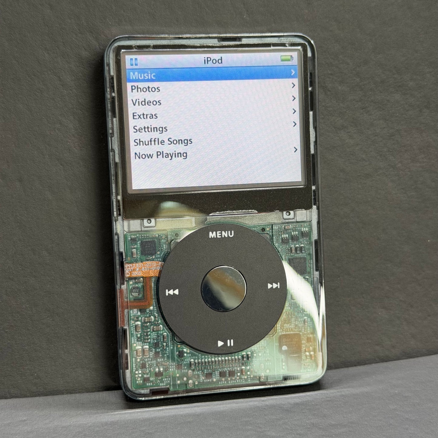 Apple iPod Video 5th Gen - Transparent Black