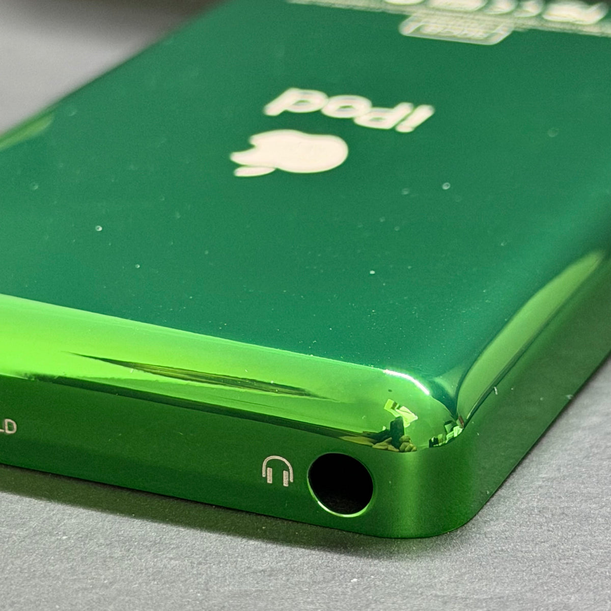 Green Thick Back Housing – For iPod Video / Classic