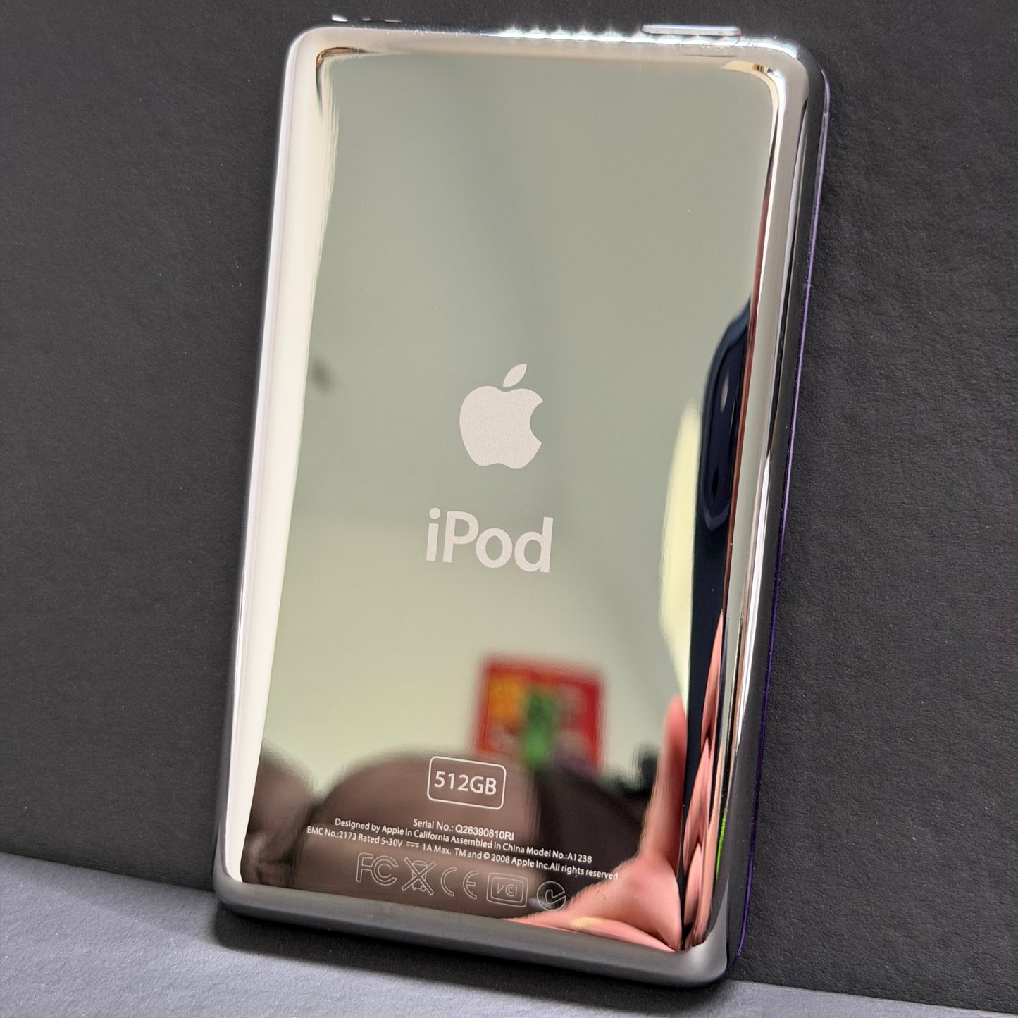 Apple iPod Video 5th Gen – Transparent Purple