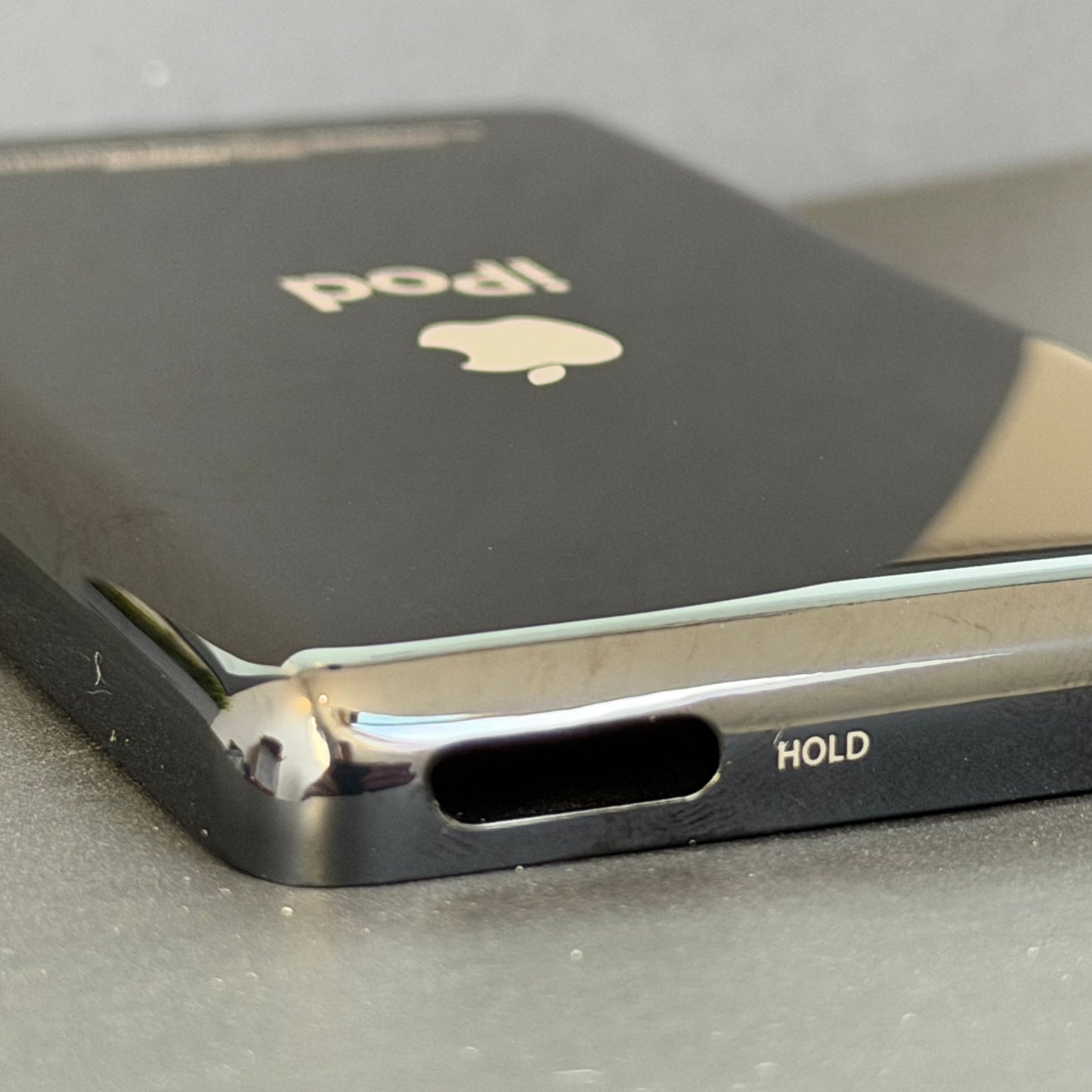 Black Thin Back Housing – For iPod Classic / Video