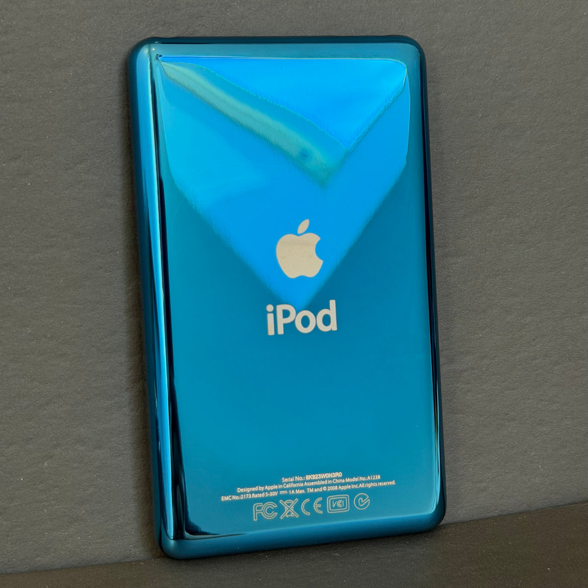 Blue Thin Back Housing – For iPod Classic / Video