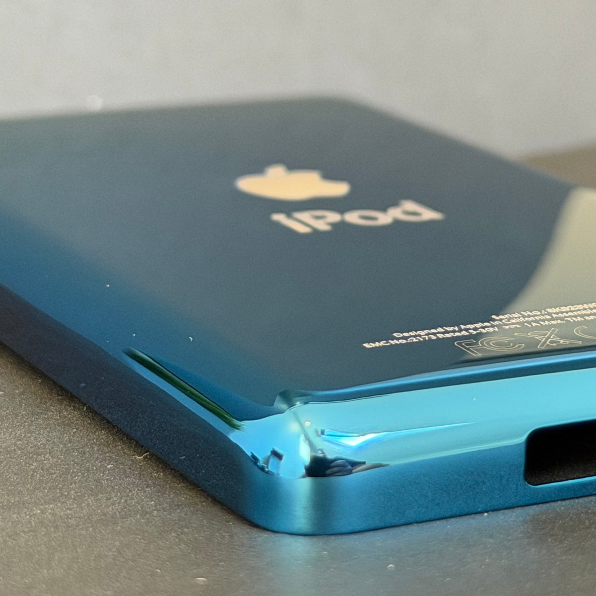 Blue Thin Back Housing – For iPod Classic / Video