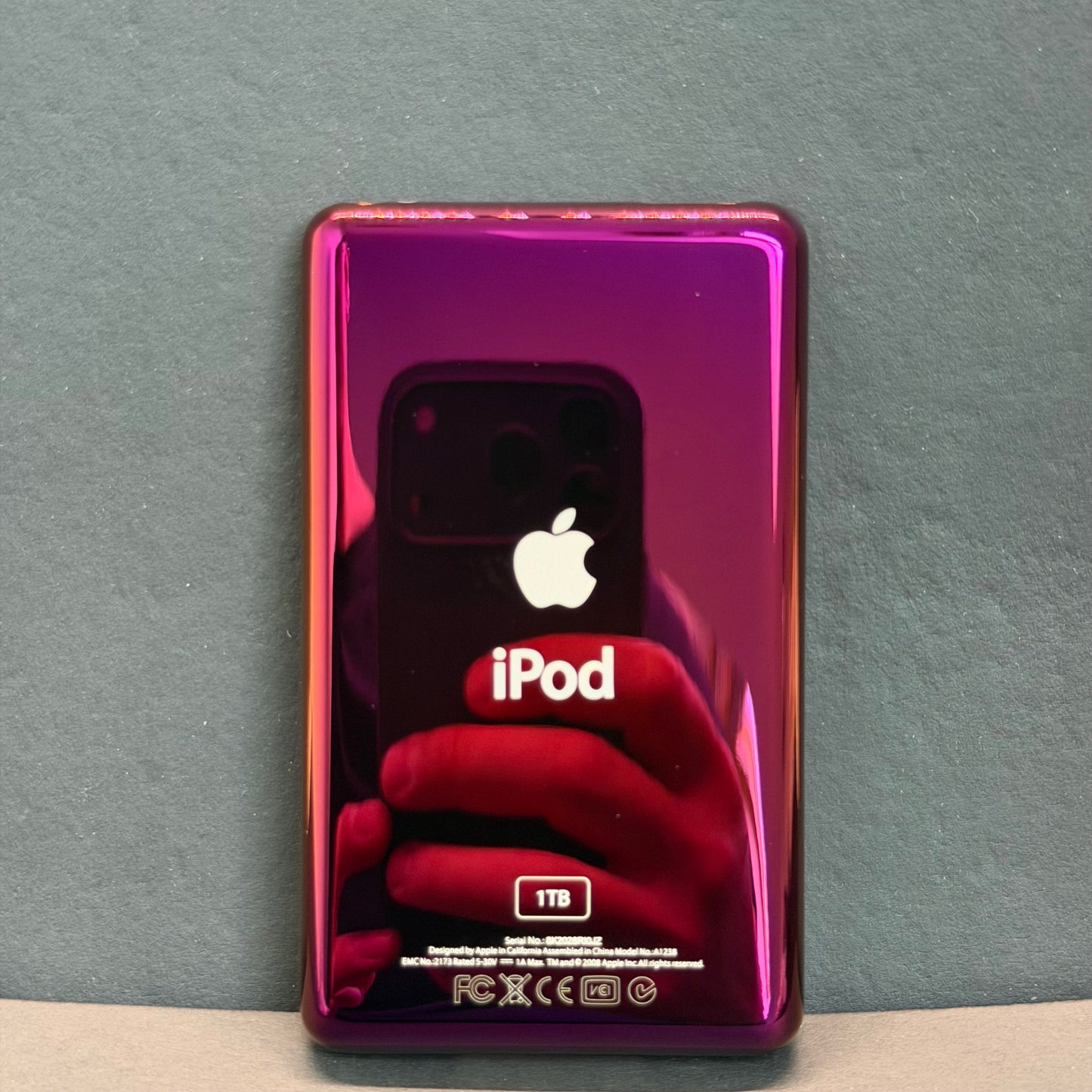 Purple Thin Back Housing – For iPod Classic / Video