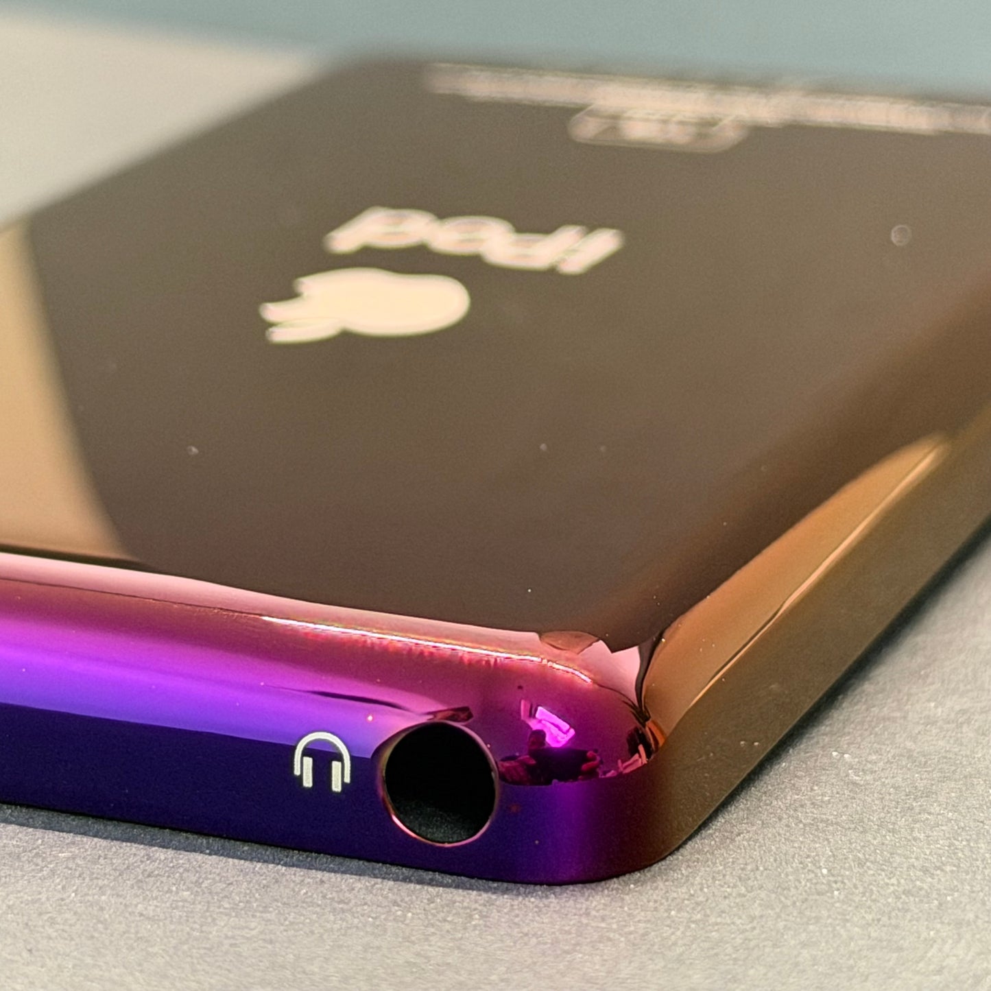 iPod Classic 6th 7th Gen Complete Housing Kit - Purple / White