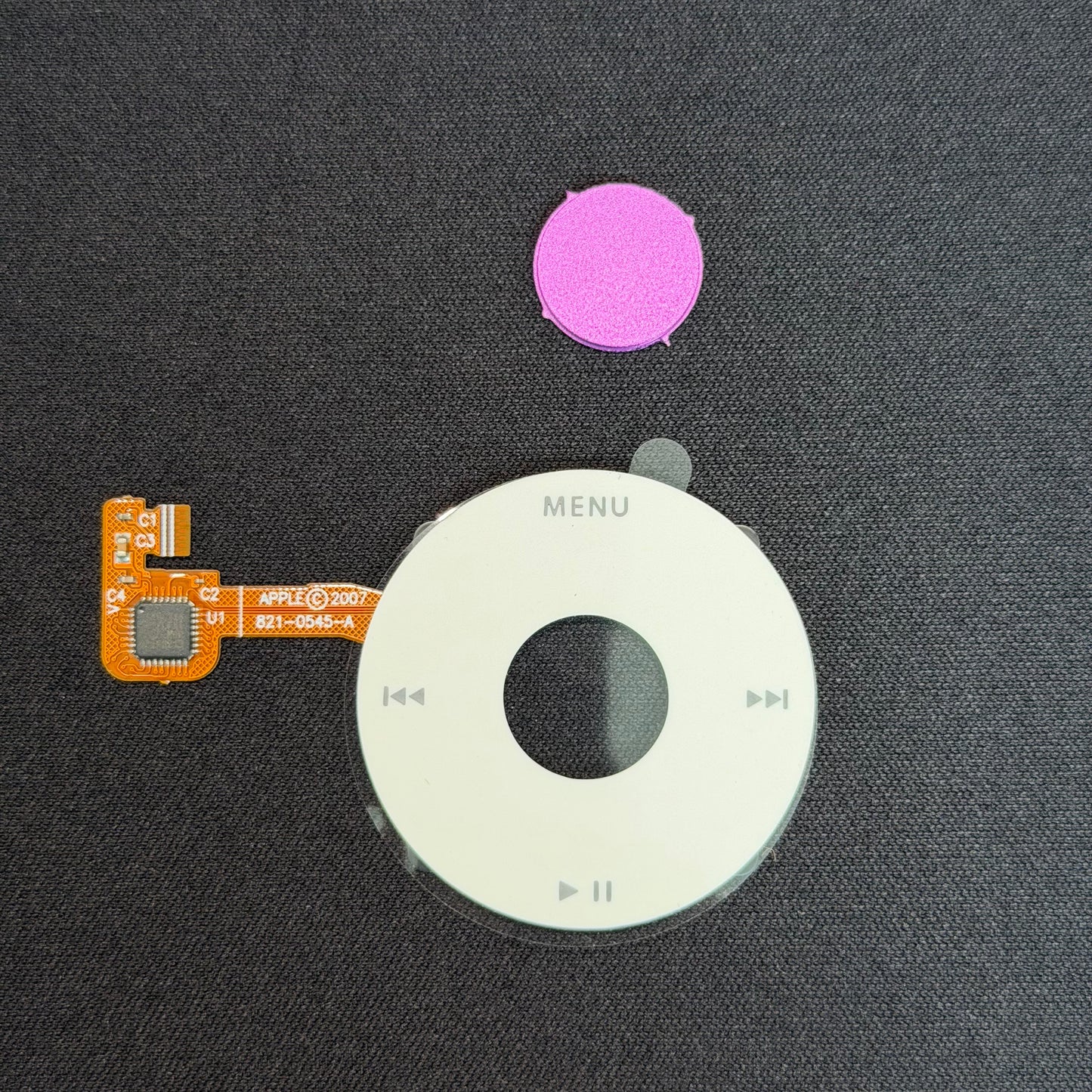 iPod Classic 6th 7th Gen Complete Housing Kit - Purple / White