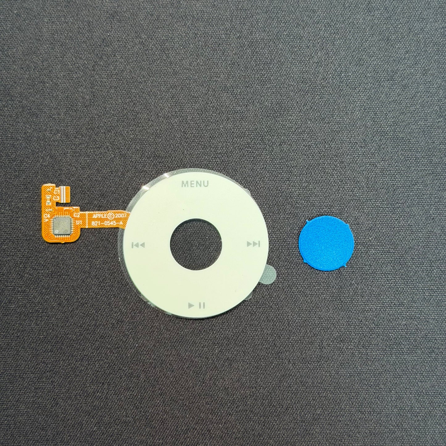 iPod Classic 6th 7th Gen Complete Housing Kit - Blue / White