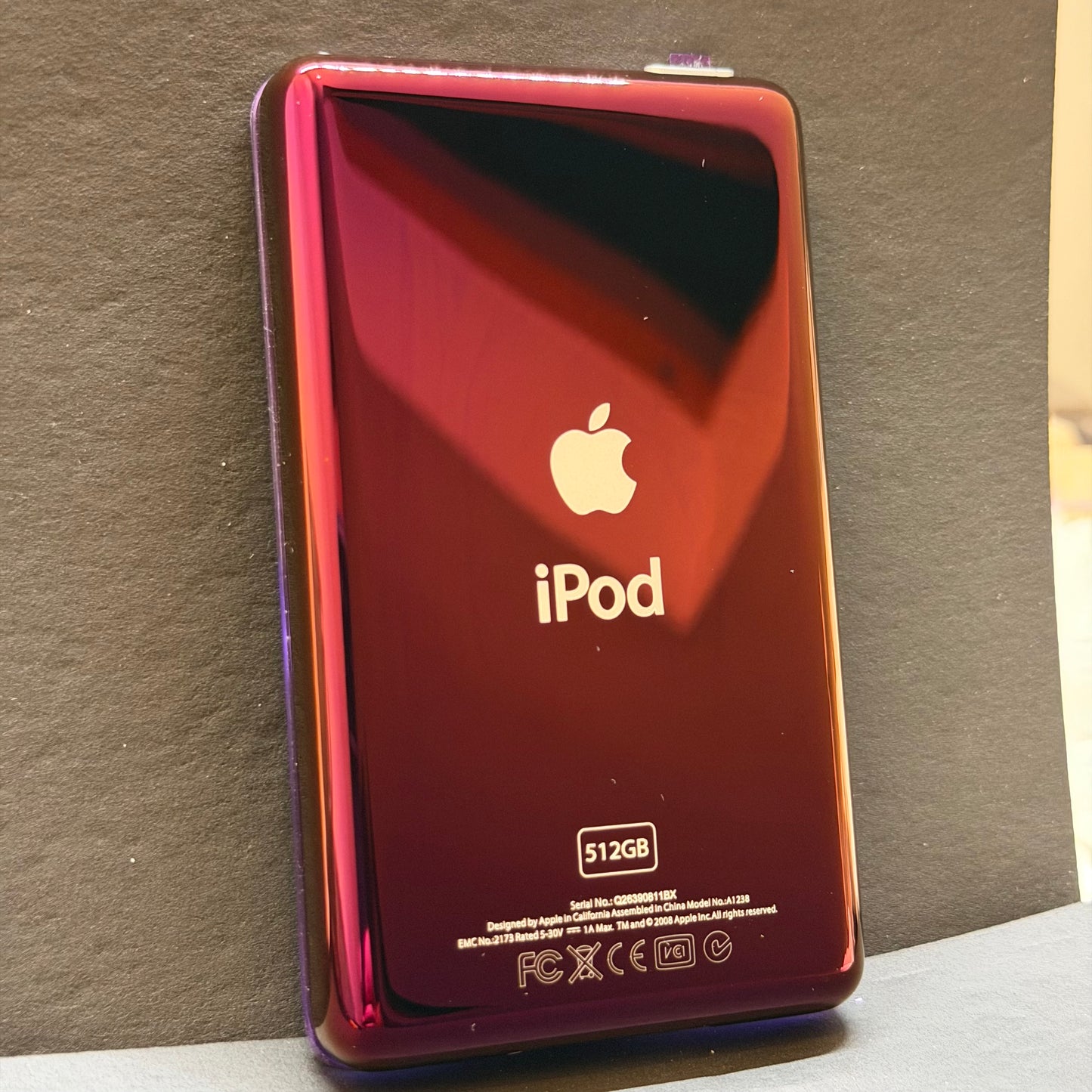 Apple iPod Video 5th Gen – Transparent Purple