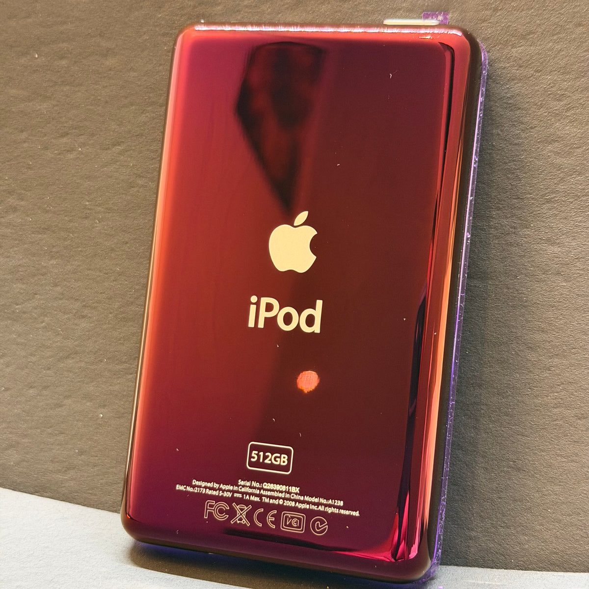 Apple iPod Video 5th Gen – Transparent Purple