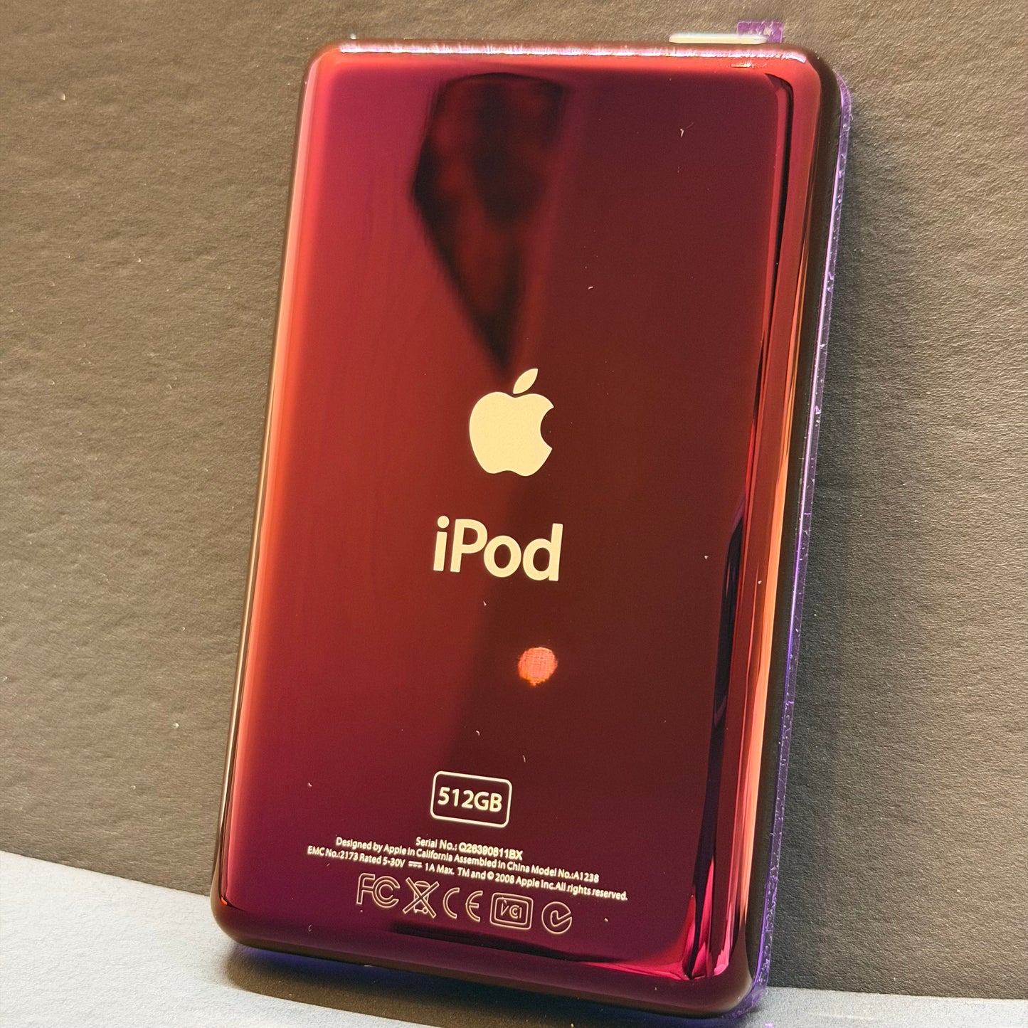 Apple iPod Video 5th Gen – Transparent Purple