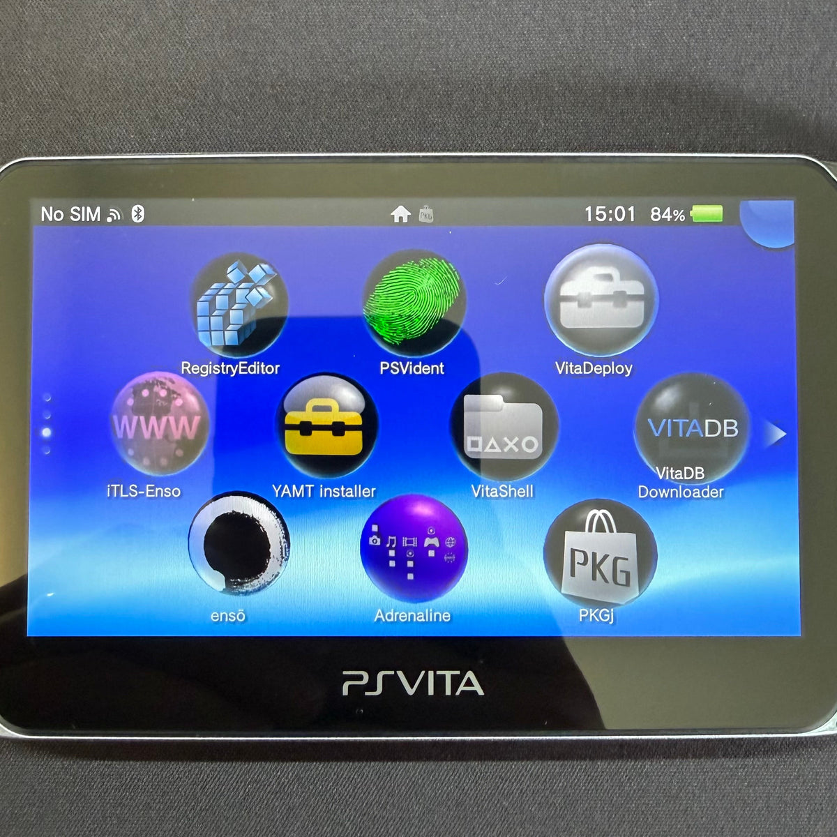 Sony PS Vita 1000 OLED Black 256GB SD2Vita