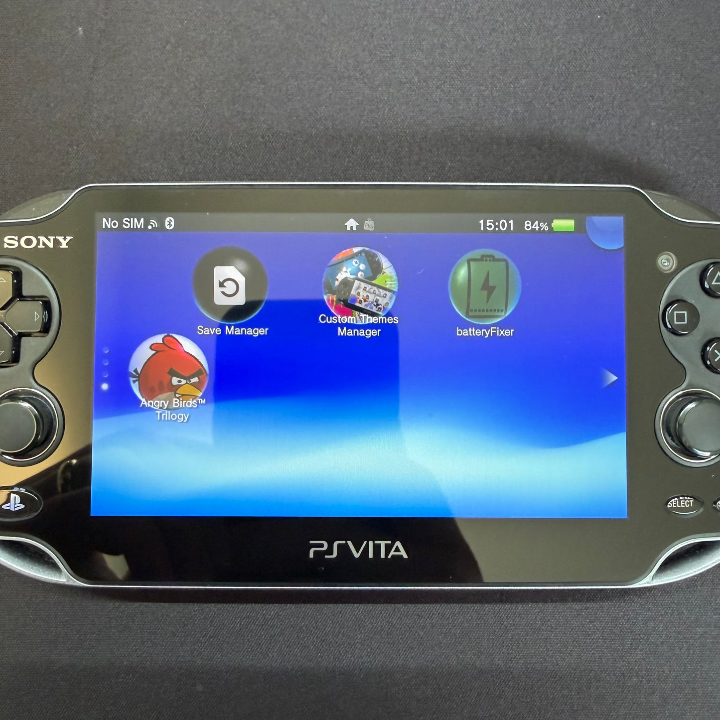 Sony PS Vita 1000 OLED Black 256GB SD2Vita