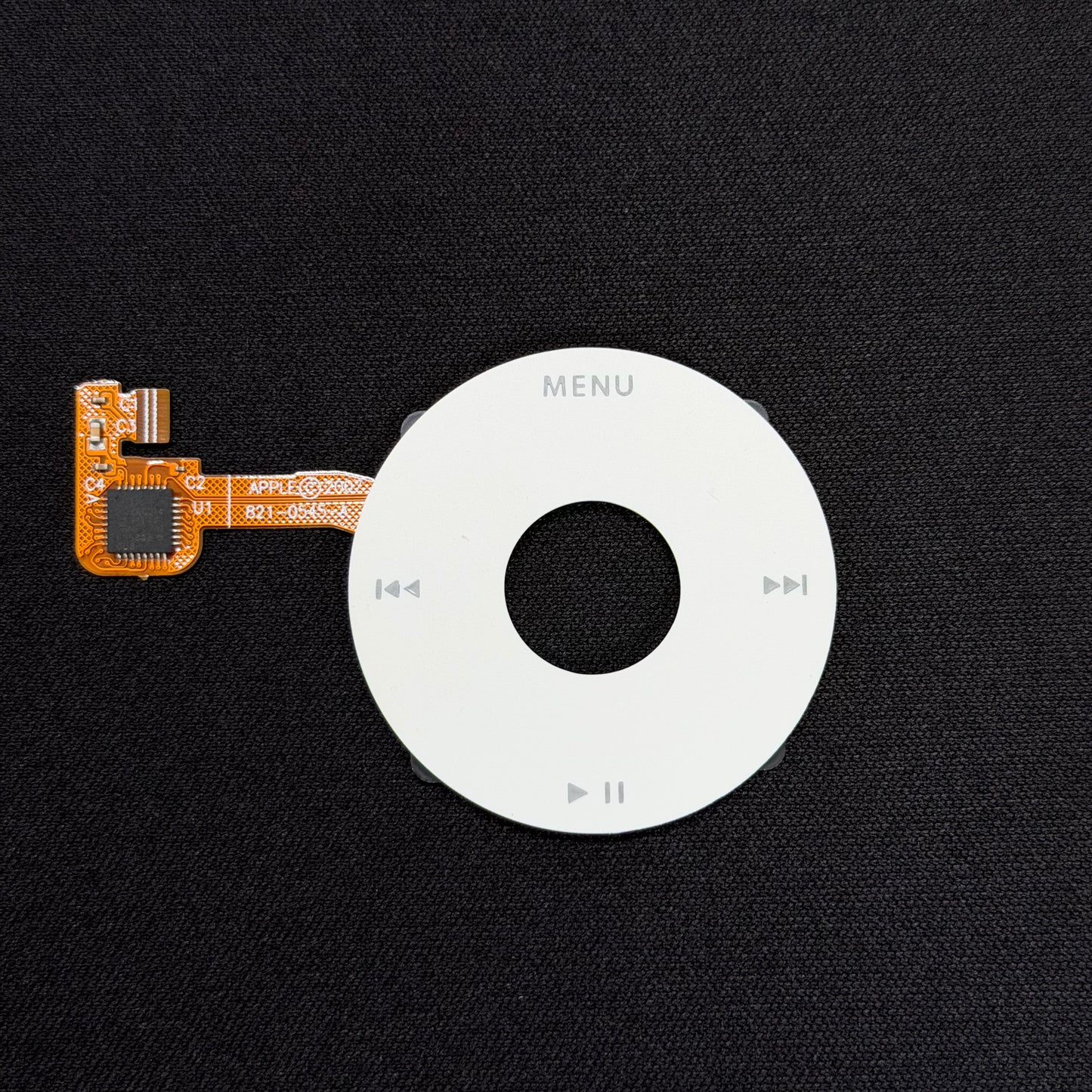 White Click Wheel Replacement – For iPod Classic 6th / 7th Generation