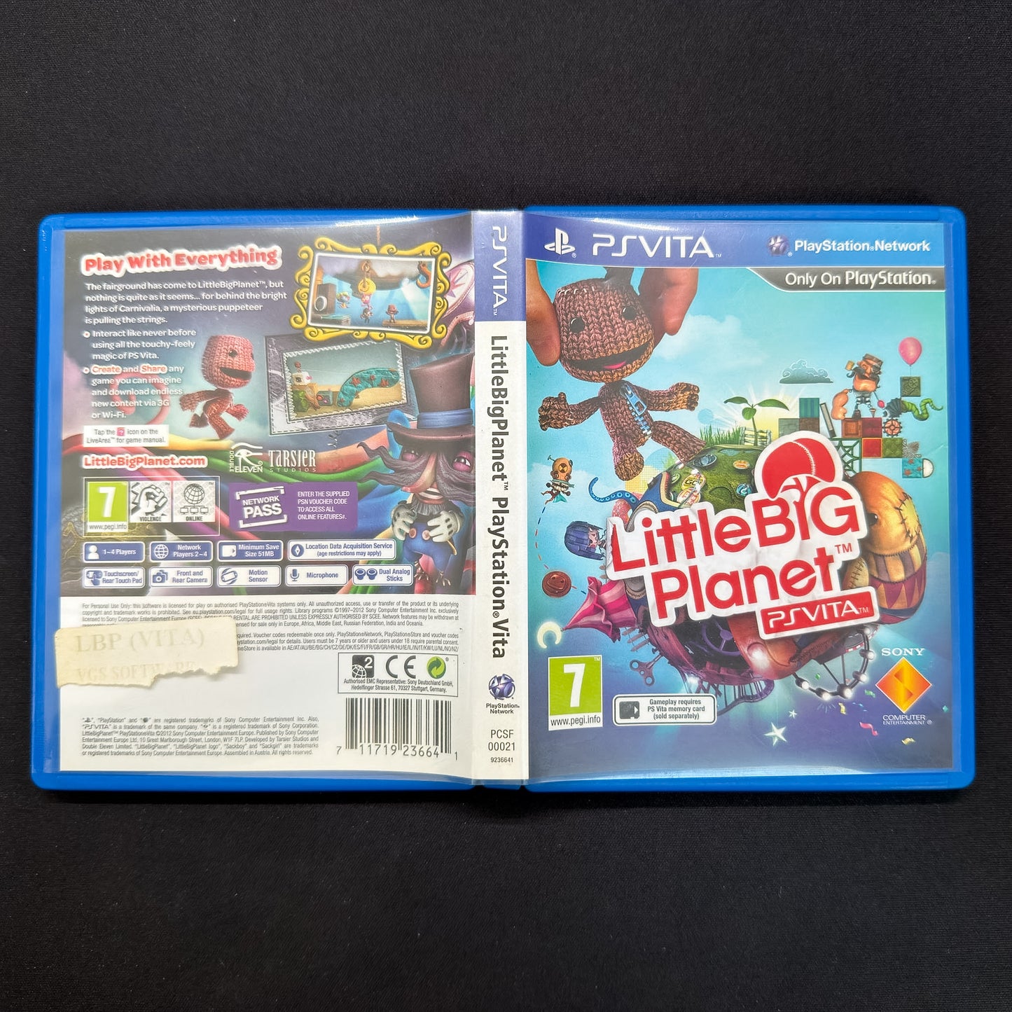 LittleBIGPlanet (PS Vita) PAL UK | Complete in Box CIB | PCSF-00021