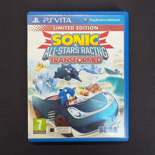 Sonic All Stars Racing Transformed (PS Vita) PAL UK | Complete in Box CIB | PCSB-00190