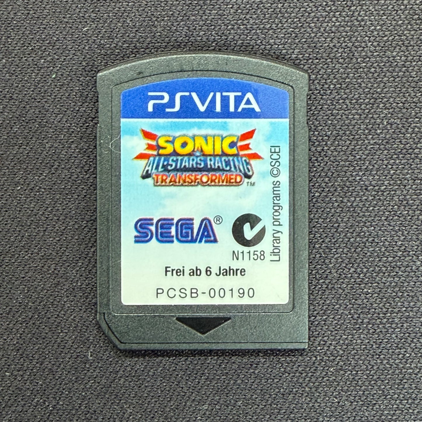 Sonic All Stars Racing Transformed (PS Vita) PAL UK | Complete in Box CIB | PCSB-00190