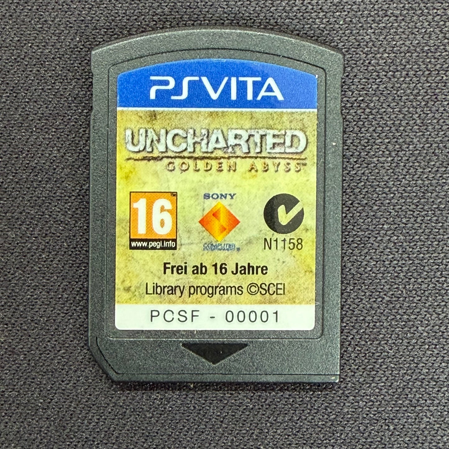 Uncharted Golden Abyss (PS Vita) PAL UK | Boxed with Case & Cartridge | PCSF-00001